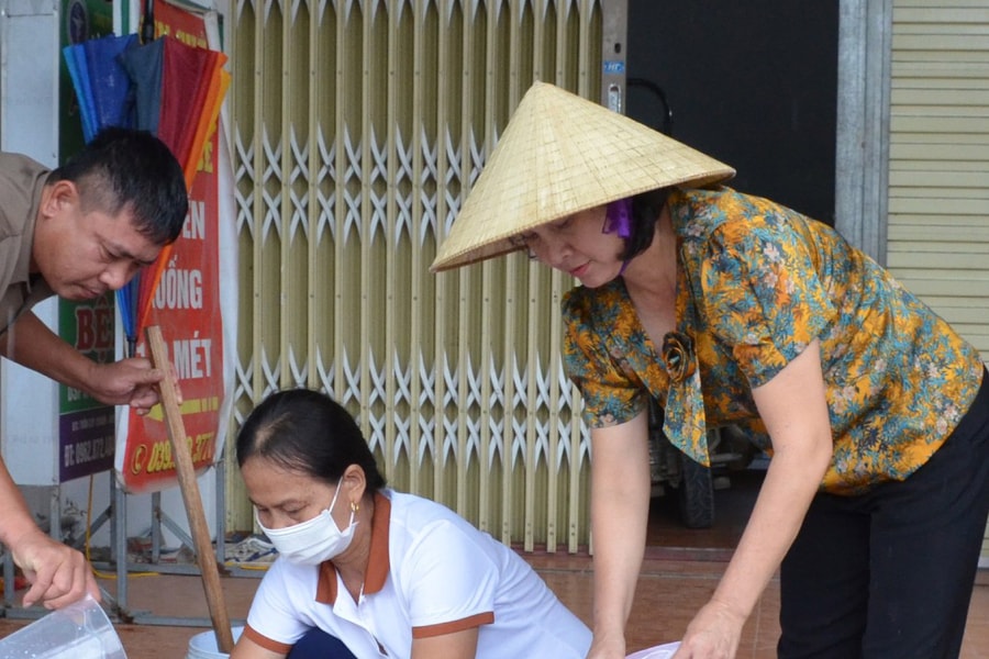 Ổ dịch sốt xuất huyết lớn nhất tỉnh có nguy cơ bùng phát