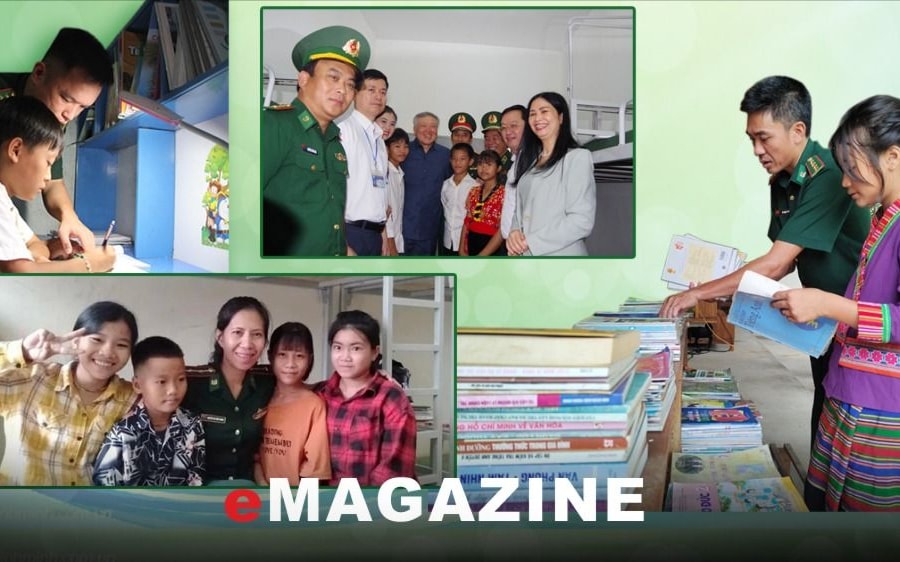 Nuôi dưỡng ước mơ cho học sinh nghèo tuyến biên giới