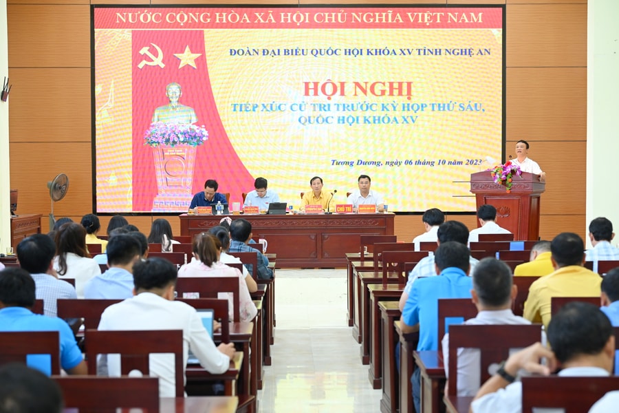 Cử tri Tương Dương kiến nghị cần có khung giá đất cụ thể của Nhà nước để tránh thiệt thòi cho người dân ở vùng sâu, vùng khó khăn