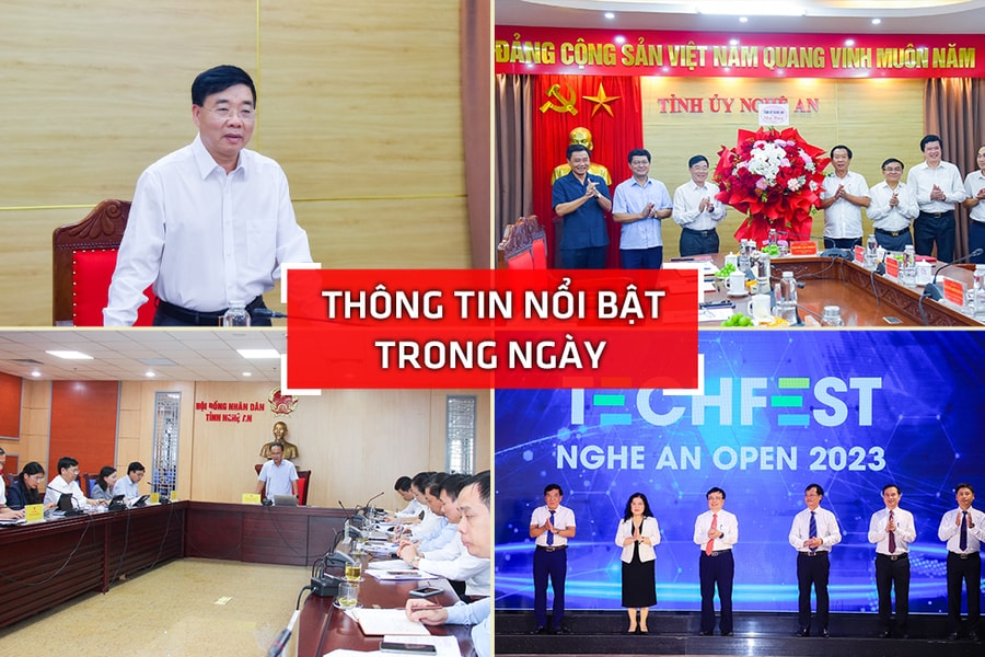 Nghệ An: Thông tin nổi bật ngày 13/10
