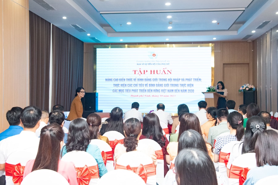 Nâng cao nhận thức về bình đẳng giới trong hội nhập và phát triển