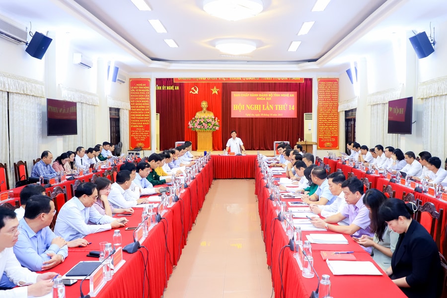 Ban Chấp hành Đảng bộ tỉnh Nghệ An cho ý kiến về dự thảo Chương trình hành động thực hiện Nghị quyết số 39 -NQ/TW của Bộ Chính trị