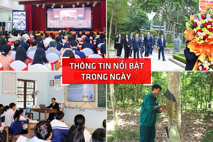 Nghệ An: Thông tin nổi bật ngày 4/12