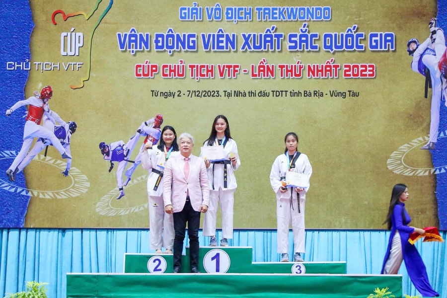 Nghệ An giành 2 Huy chương Vàng Giải vô địch Taekwondo vận động viên xuất sắc quốc gia