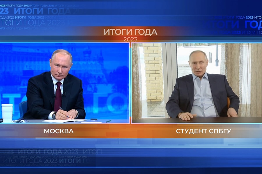 Trả lời câu hỏi từ 'phiên bản ảo' của mình, Tổng thống Nga khẳng định 'thích là Putin độc nhất vô nhị’