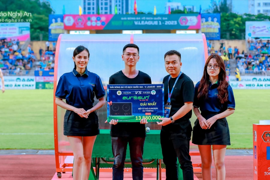 EUROSUN đồng hành cùng CLB SLNA: Mở kho Voucher – nhận nghìn quà tặng