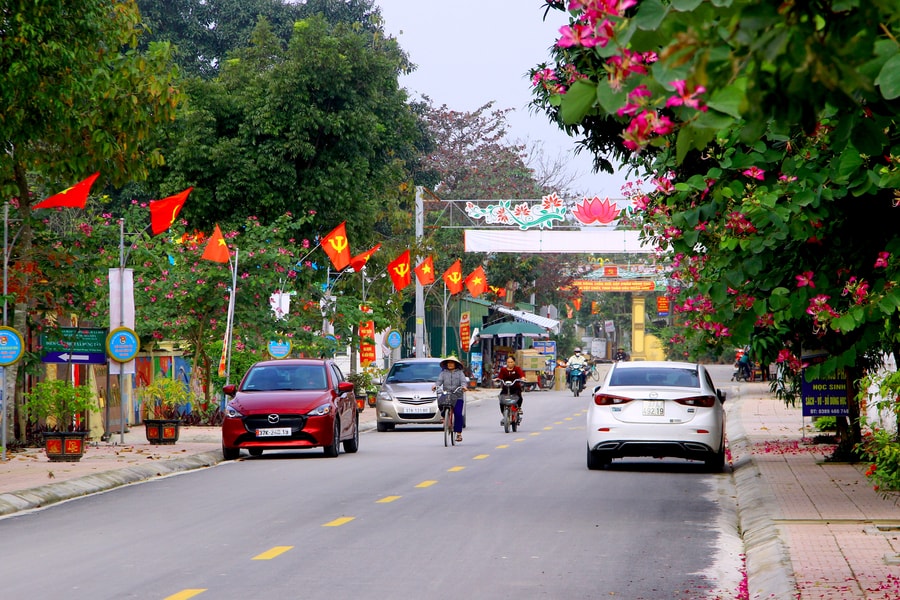 Những hình ảnh đẹp ở các xã nông thôn mới kiểu mẫu của Nghệ An