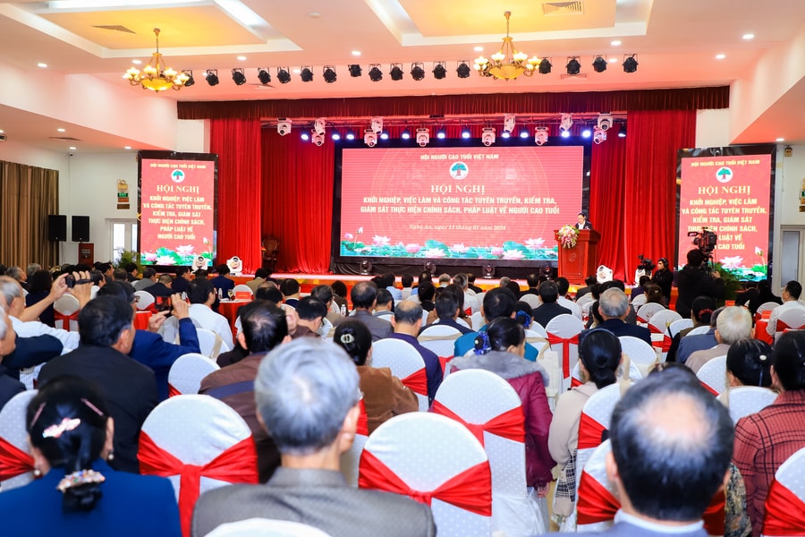 Trung ương Hội Người cao tuổi Việt Nam tổ chức Hội nghị về khởi nghiệp, việc làm cho người cao tuổi 30 tỉnh phía Bắc