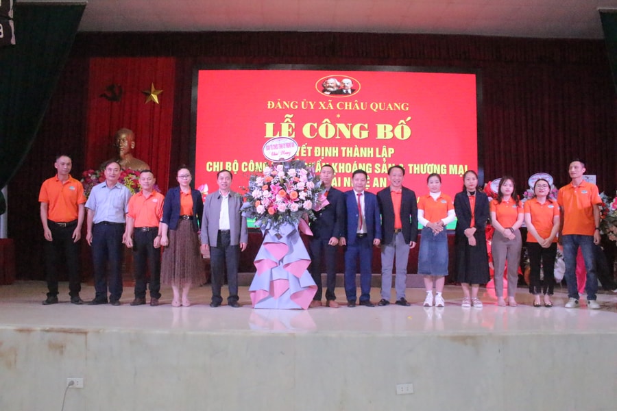 Thêm một Chi bộ doanh nghiệp tư nhân được thành lập ở Quỳ Hợp