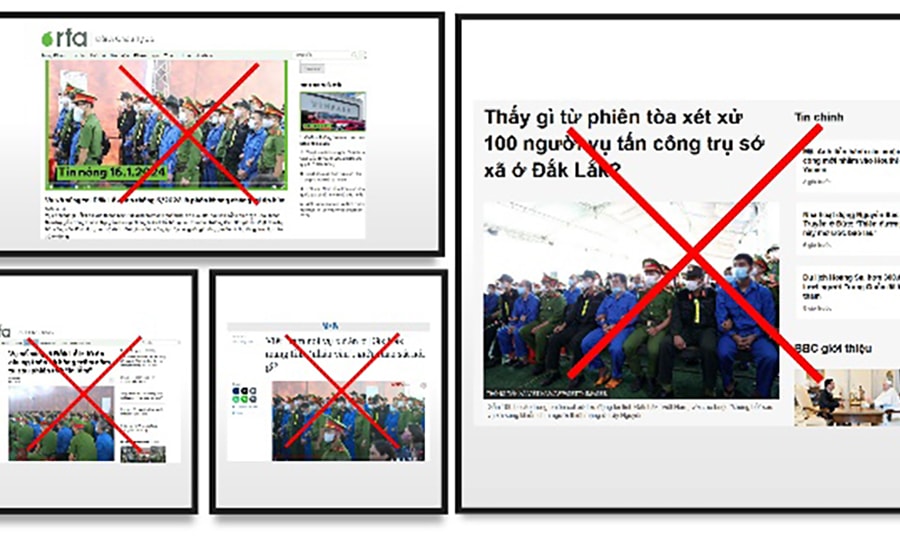 Cảnh giác với các luận điệu xuyên tạc về phiên toà xét xử vụ khủng bố ở Đắk Lắk