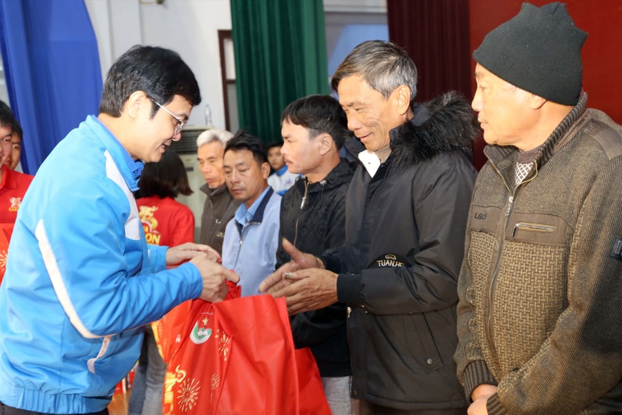 Trung ương Đoàn tổ chức chuỗi hoạt động 'Tết sẻ chia, năm Rồng khởi sắc' tại Nghệ An
