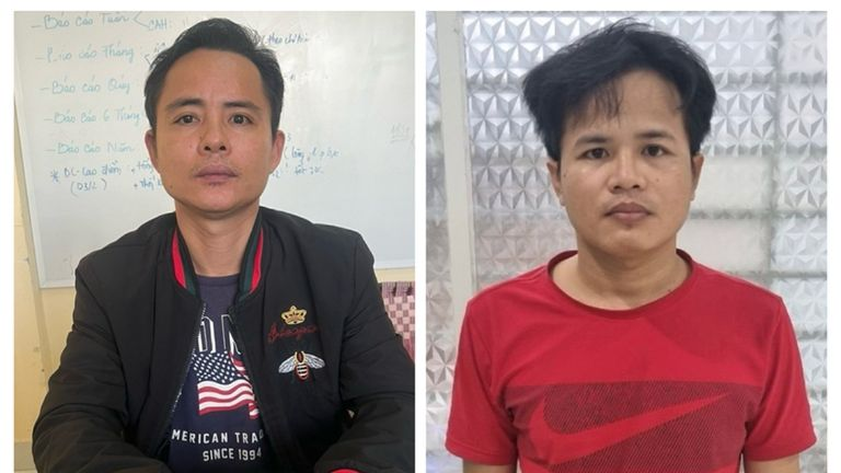 2 đối tượng trong đường dây phù phép 4.000 xe gian ra đầu thú