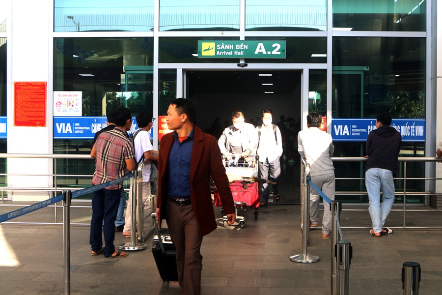 Hành khách về qua Cảng Hàng không Vinh dịp Tết Nguyên đán Giáp Thìn tăng 50%