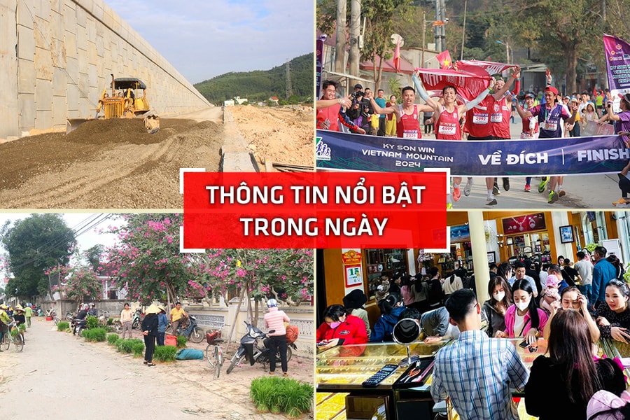 Nghệ An: Thông tin nổi bật ngày 18/2