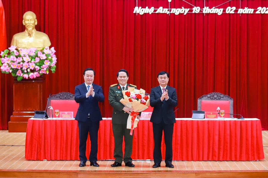 Bầu bổ sung Đại tá Bùi Quang Thanh làm Ủy viên UBND tỉnh Nghệ An nhiệm kỳ 2021 - 2026