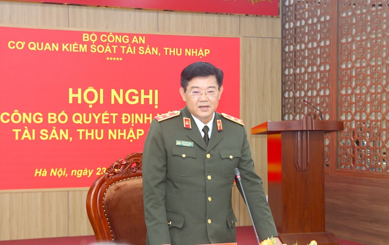 Thanh tra Bộ Công an tiến hành xác minh tài sản, thu nhập 8 đồng chí Trưởng phòng Công an