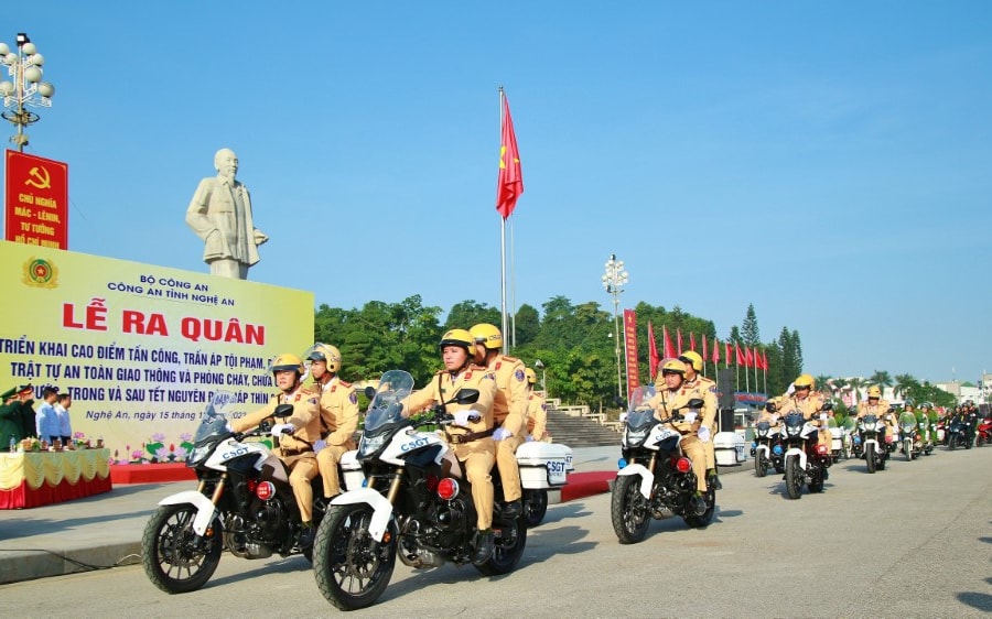 Tự hào người cán bộ, chiến sĩ công an nhân dân trên thành phố đỏ