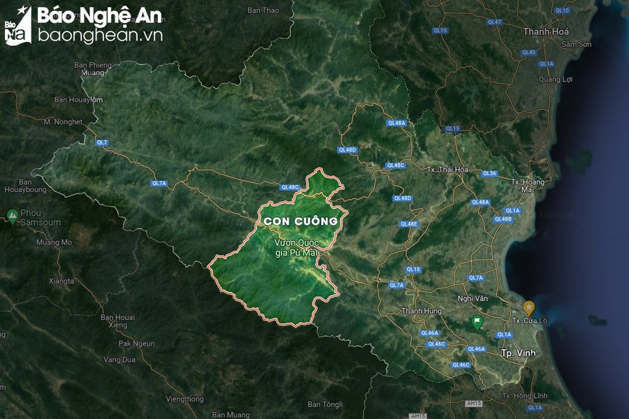 Đến năm 2030, Con Cuông sẽ hình thành 2 đô thị loại IV và loại V 