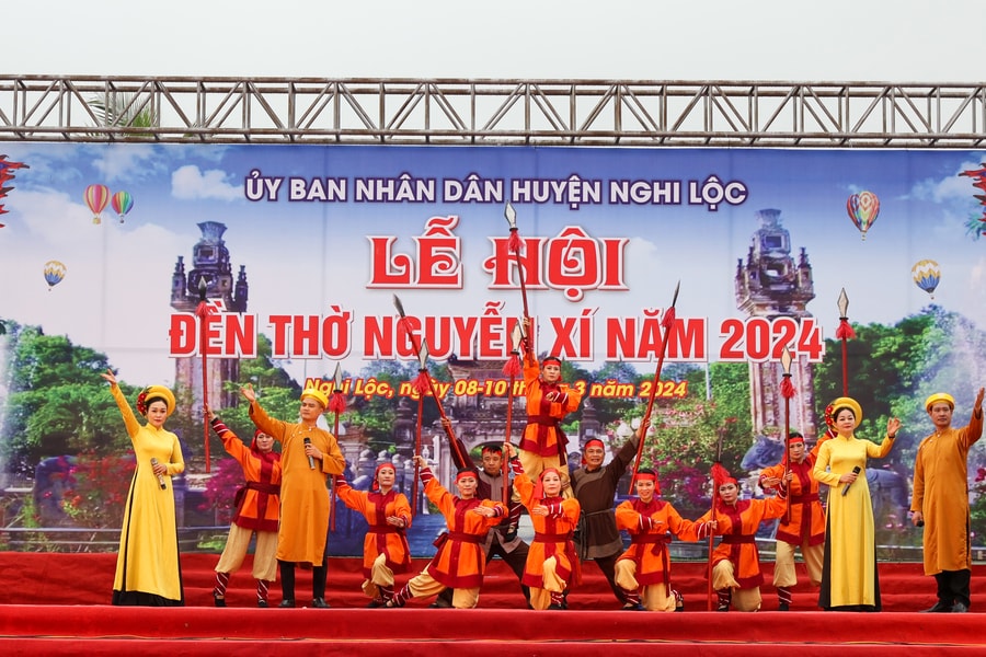 Khai mạc Lễ hội Đền thờ Nguyễn Xí năm 2024