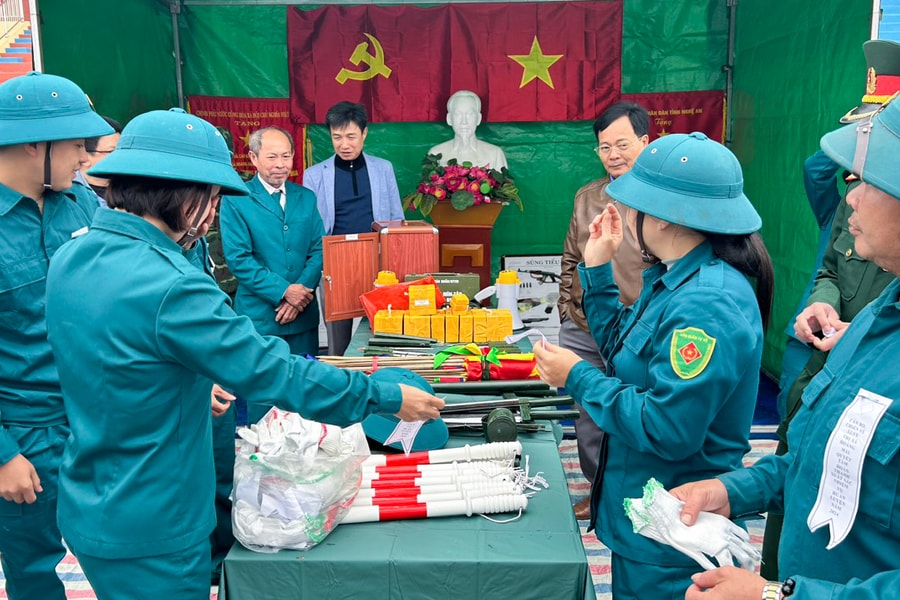 Nâng cao chất lượng chi bộ quân sự tại các xã trên địa bàn Nghệ An