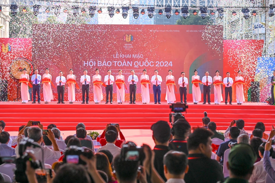 Hội Báo toàn quốc 2024: Tiên phong, đổi mới vì sự nghiệp cách mạng của Đảng và Nhân dân