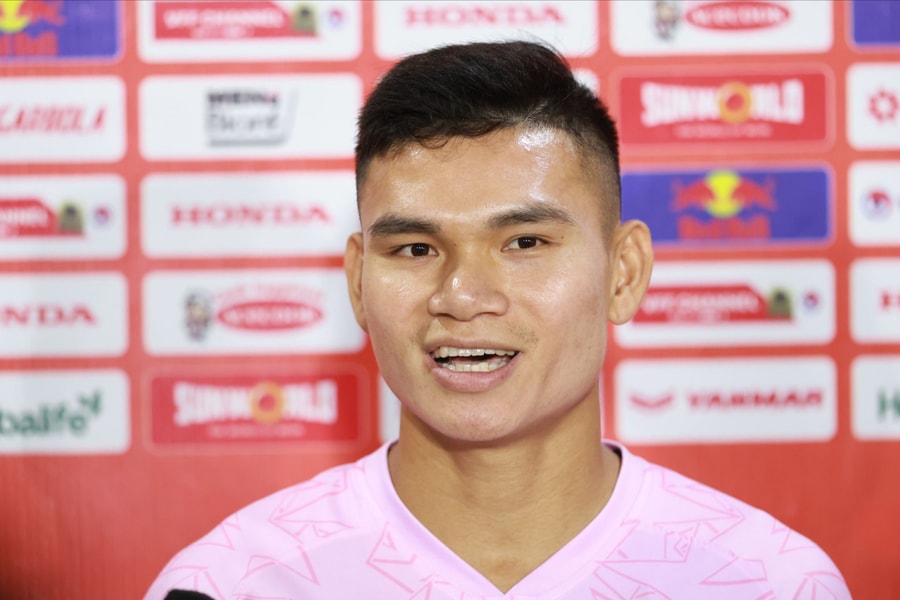 Hậu vệ Phạm Xuân Mạnh: 'Tuyển Việt Nam tập trung tối đa để giành vé đi tiếp vòng loại World Cup'