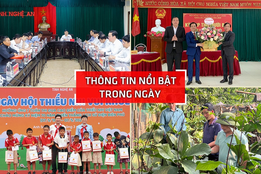 Nghệ An: Thông tin nổi bật ngày 18/3