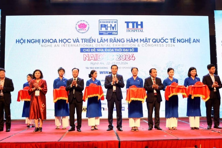 Gần 1.000 đại biểu tham dự Hội nghị Khoa học và Triển lãm răng hàm mặt quốc tế lần thứ 2 tại Nghệ An