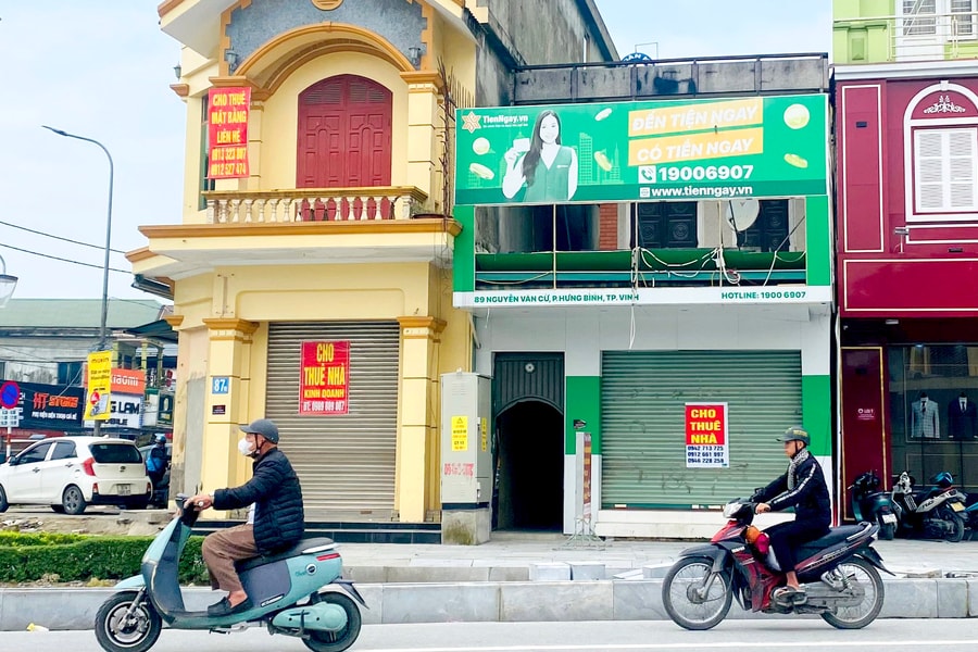 Kinh doanh ế ẩm, tiểu thương tại khu phố sầm uất nhất TP. Vinh ồ ạt trả mặt bằng