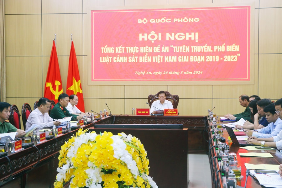 Tiếp tục triển khai hiệu quả Đề án 'Tuyên truyền, phổ biến Luật Cảnh sát biển Việt Nam'