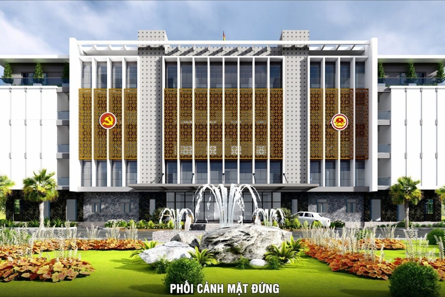 Con Cuông công bố quy hoạch xây dựng Khu hành chính Huyện ủy, HĐND, UBND và các đoàn thể