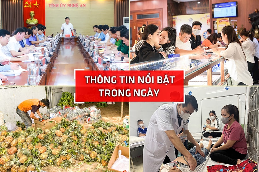 Nghệ An: Thông tin nổi bật ngày 1/ 4