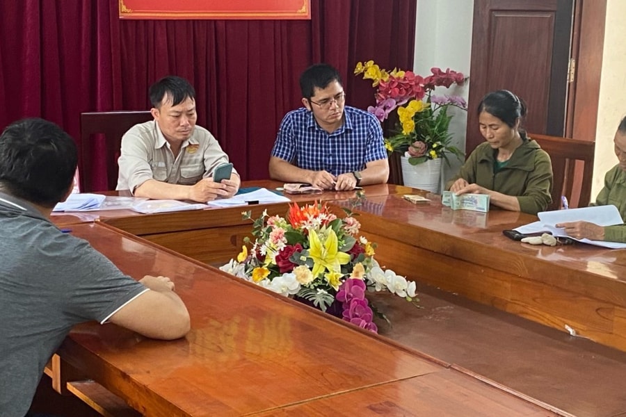 Chi trả hỗ trợ bổ sung cho 5 hộ dân Diễn Châu bị ảnh hưởng khi thi công cao tốc Bắc - Nam