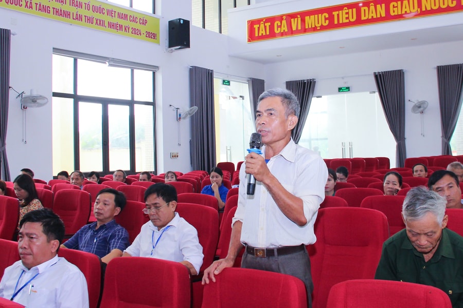 Cử tri huyện Yên Thành phản ánh thủ tục cấp đổi giấy chứng nhận quyền sử dụng đất rườm rà, gây khó khăn cho người dân