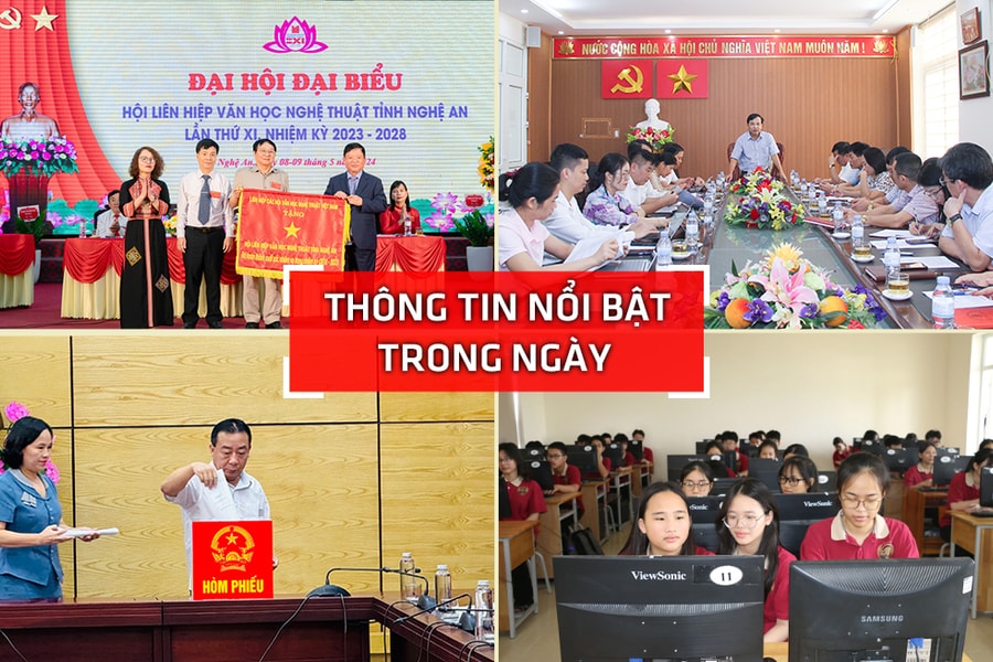Nghệ An: Thông tin nổi bật ngày 9/5