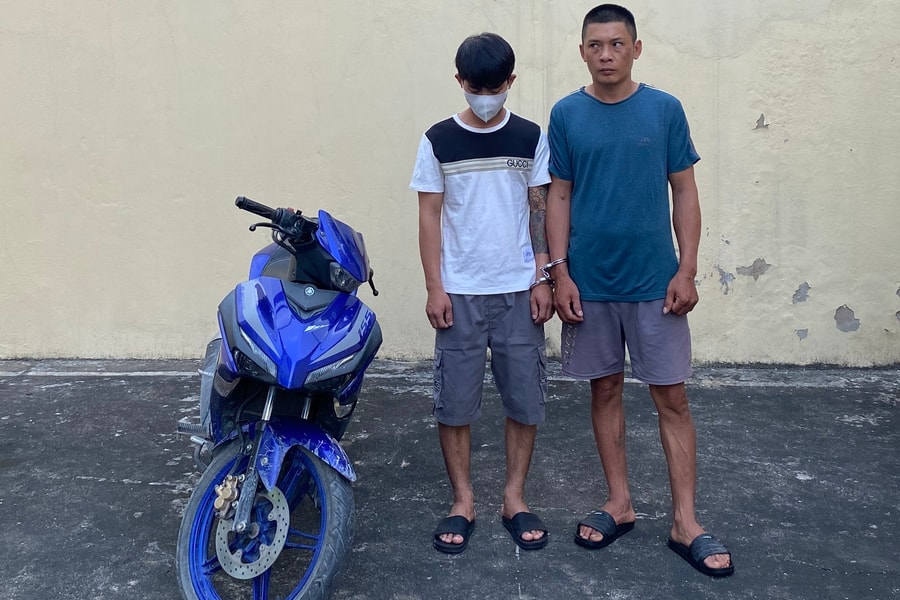 Tổ công tác 373 bắt 2 đối tượng cướp giật tài sản sau 3 giờ gây án