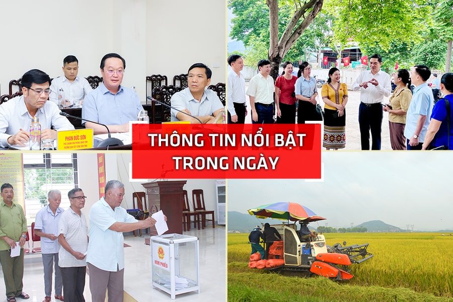 Nghệ An: Thông tin nổi bật ngày 15/5
