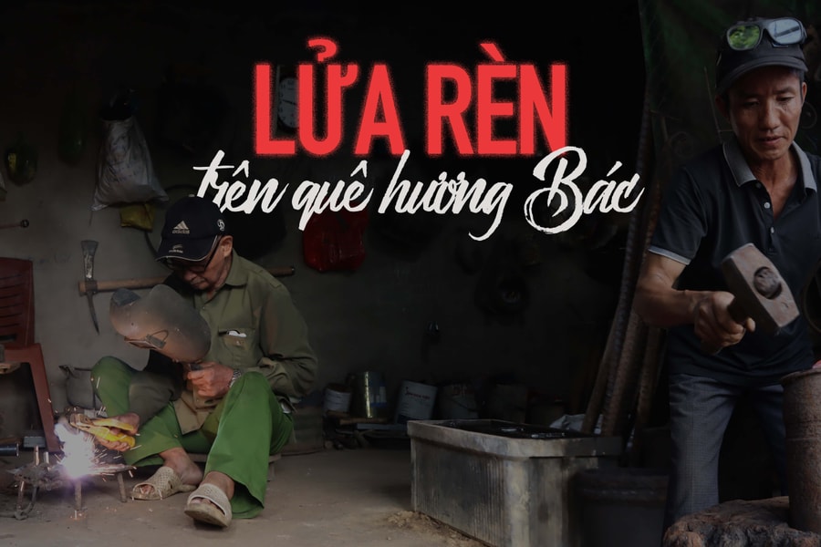 Lửa rèn trên quê hương Bác