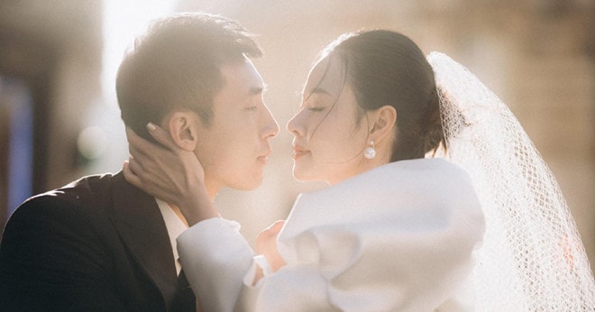 Diễn viên Midu tung ảnh cưới, tiết lộ về chú rể kém tuổi