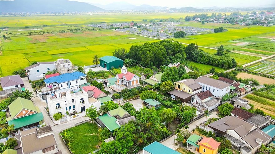 Nghi Liên chuẩn bị về đích nông thôn mới kiểu mẫu của thành phố Vinh