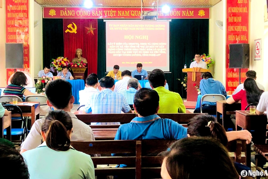 Nghệ An tiếp tục đề nghị thu hồi giấy phép khai thác vàng trên núi Pu Phen (Tương Dương)