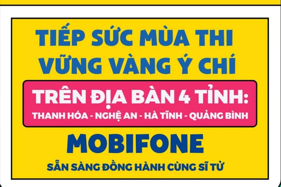 Mobifone tiếp sức mùa thi 2024 - Sẵn sàng đồng hành cùng sĩ tử