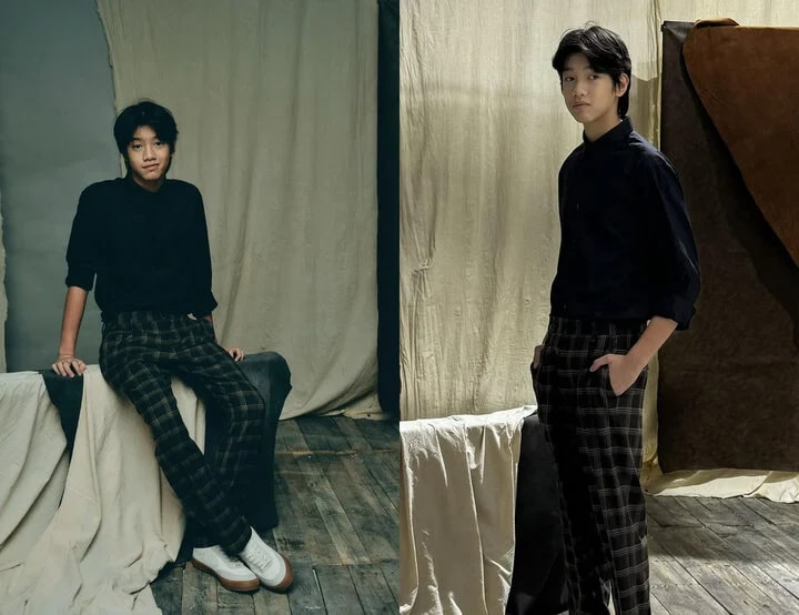 Con trai của Cường đô la và Hồ Ngọc Hà gây ấn tượng về ngoại hình điển trai như tài tử