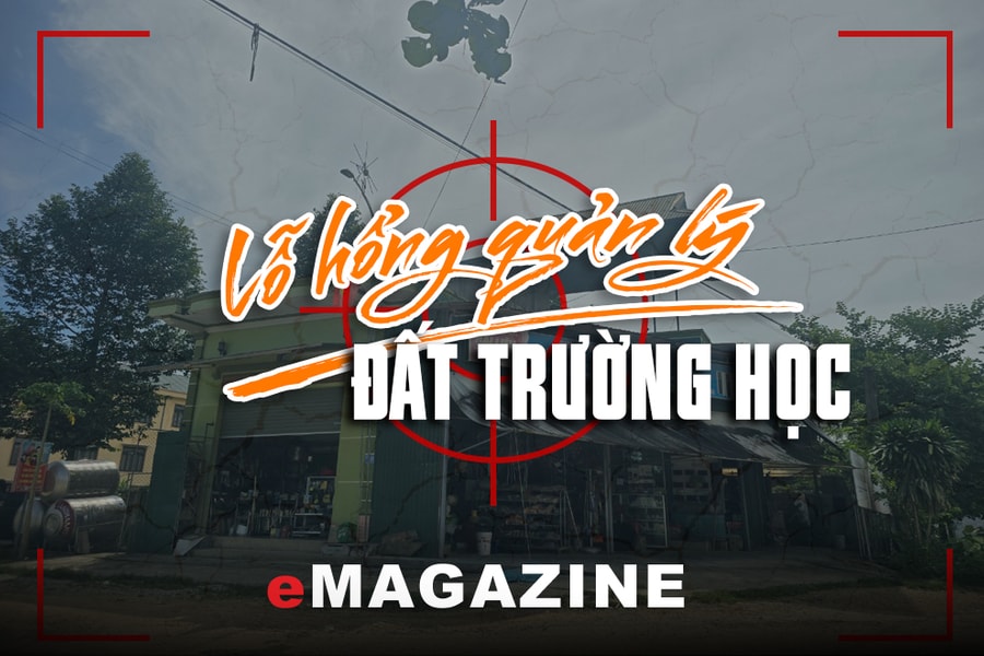 Kỳ 1: Cán bộ xã lấn chiếm hàng trăm m² “đất vàng” của trường học