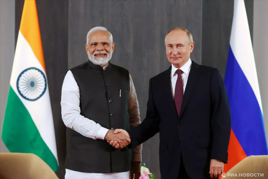 Thủ tướng Ấn Độ Modi thăm Nga lần đầu tiên sau 5 năm