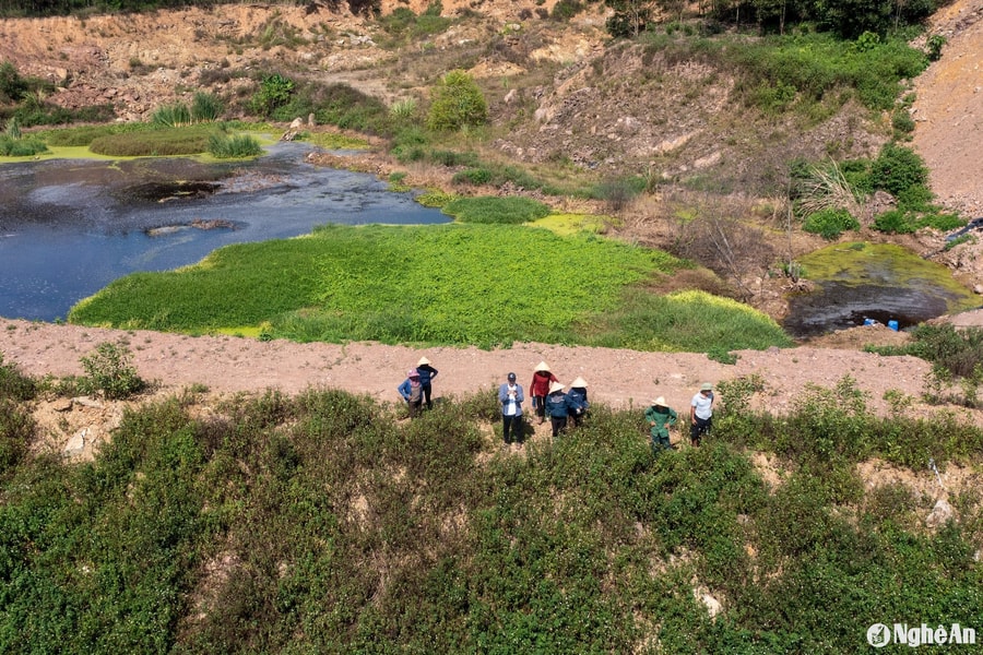 Đã rõ kết quả ô nhiễm nguồn nước khe Sào ở huyện Nghĩa Đàn