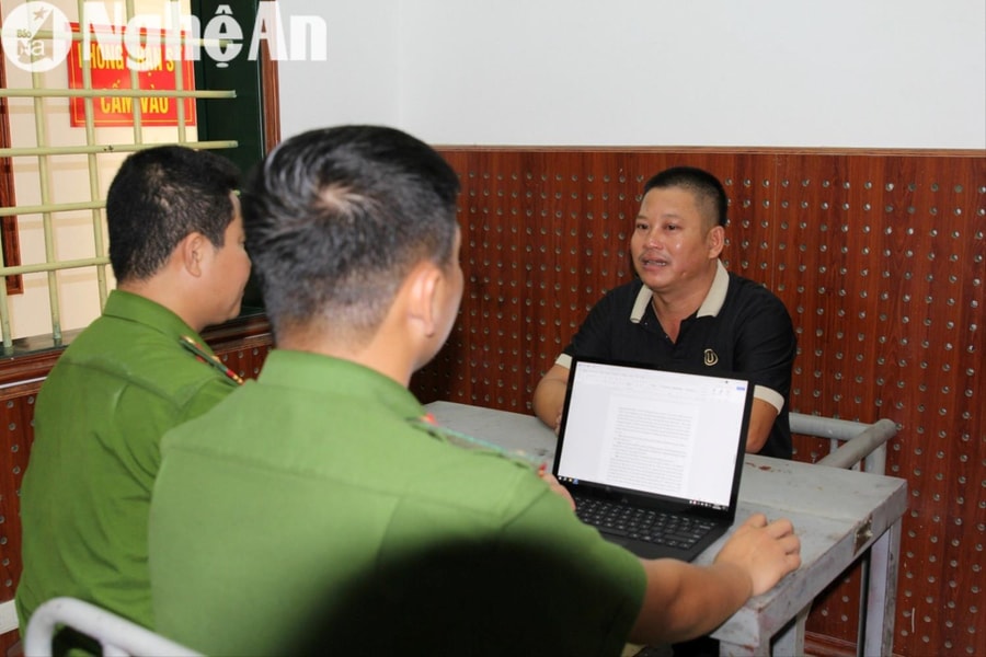 Bắt tạm giam đối tượng ở Hưng Nguyên dùng kiếm chặn xe trên tỉnh lộ