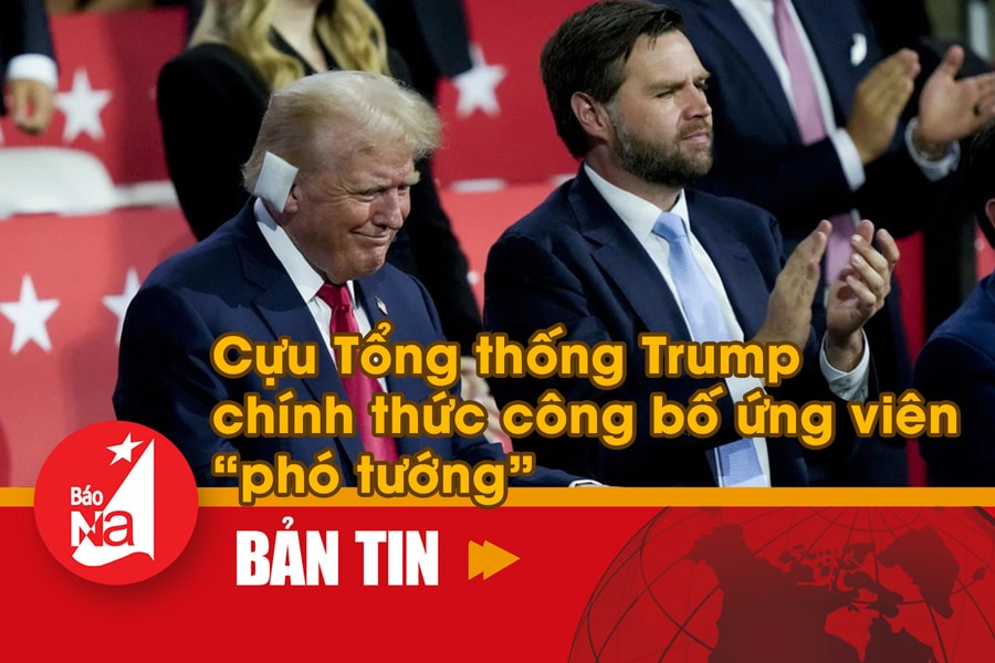 Cựu Tổng thống Trump chính thức công bố ứng viên 'phó tướng'