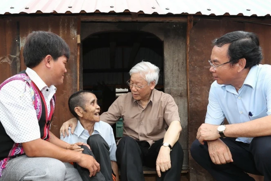 Một số hình ảnh hoạt động tiêu biểu của Tổng Bí thư Nguyễn Phú Trọng