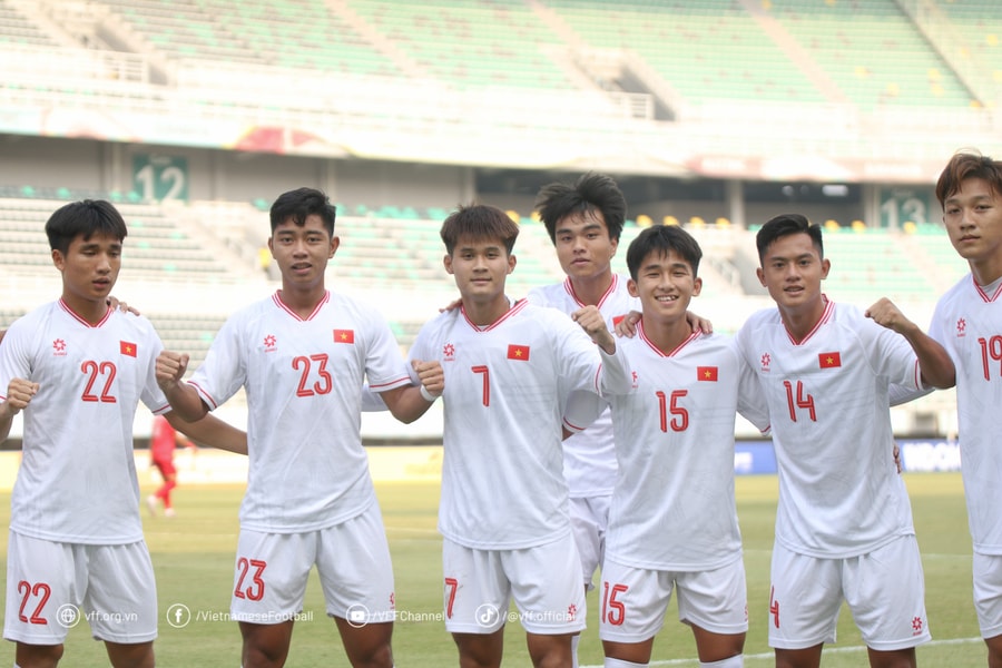 Đội tuyển U19 Việt Nam thắng đậm Lào trận chia tay giải U19 Đông Nam Á